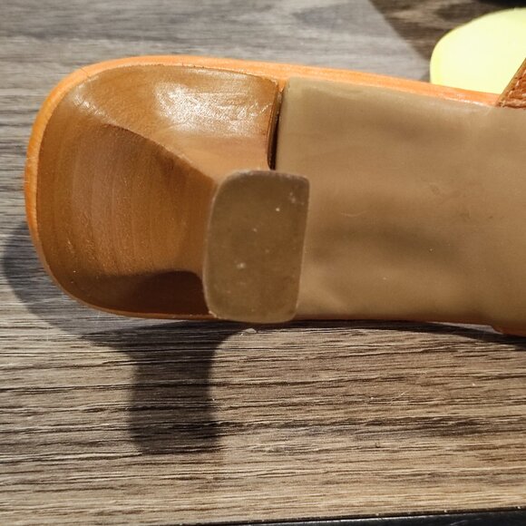 Jessica slipper leather upper brown women's size 10M - Picture 7 of 8